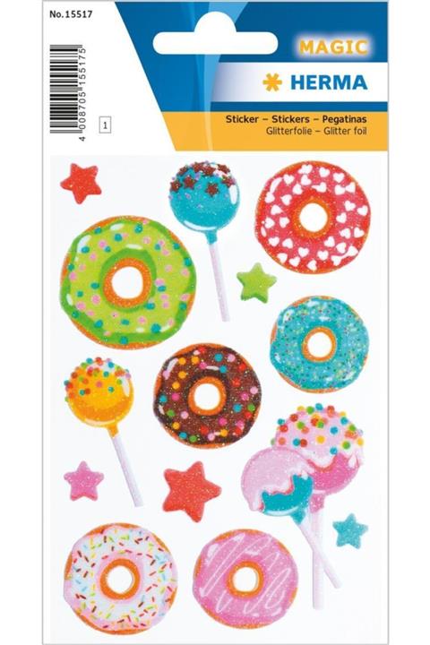 Herma Magıc Etıket Glıttery Balonlar