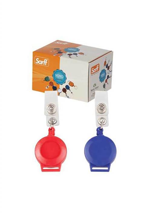 SARFF Kancalı Yuvarlak Yoyo Kutu Mavi
