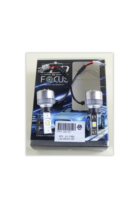 ema 300-32 Ampül 12v H3 Led Xenon Set Cree Led/orj. Tek Devre