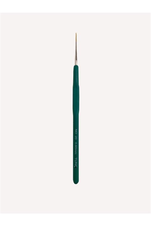 Tunç Silikon Saplı Dantel Oya Işi Tığ No 20 mm
