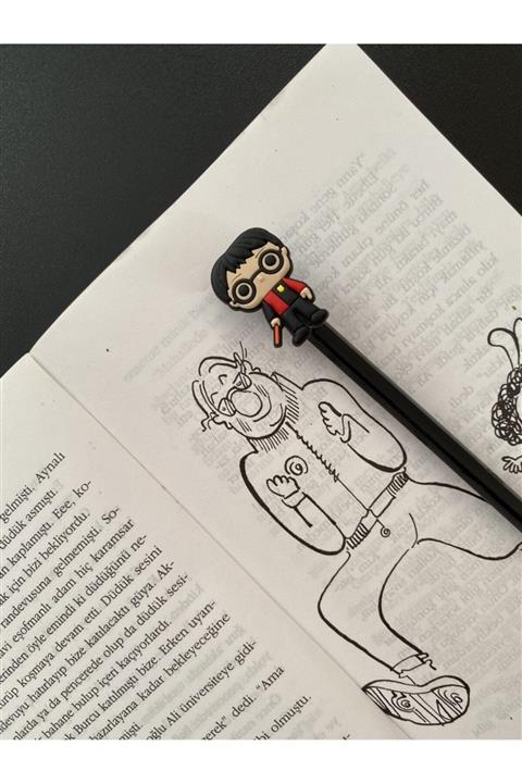 odaburada Harry Potter Figürlü Sevimli Kalem Süsü