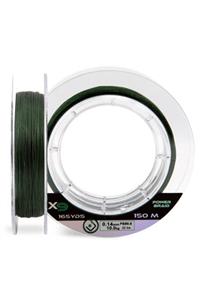 NOMURA Braid X9 Moss Green Örgü Ip Olta Misinası 150mt 0,18mm