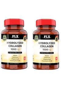 FLX Hidrolize Kollajen Collagen Coenzyme Biotin Selenium Magnezyum 60 Tablet X 2 Kutu