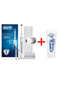 OralB Genius 8000 Şarjlı Diş Fırçası Ve Professional Diş Macunu 50 ml