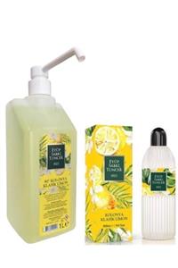 Eyüp Sabri Tuncer Kolonya Pvc 1lt Limon Pompalı + Pvc 400 Ml