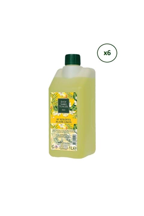Eyüp Sabri Tuncer Limon Kolonyası 1 Lt ( 6 Adet )