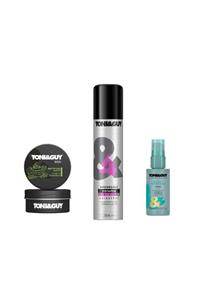 Toni&Guy Saç Şekillendirici Wax+sprey 3'lü Set