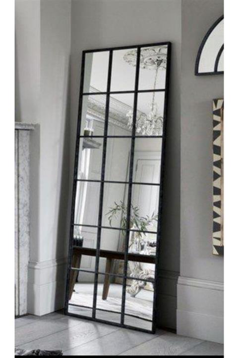artglass vitray Hint Ayna (60X180)siyah Mat Ayna