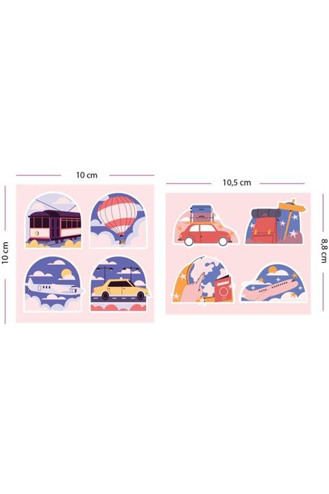 FAMMDESİGN Travel Sticker - Etiket