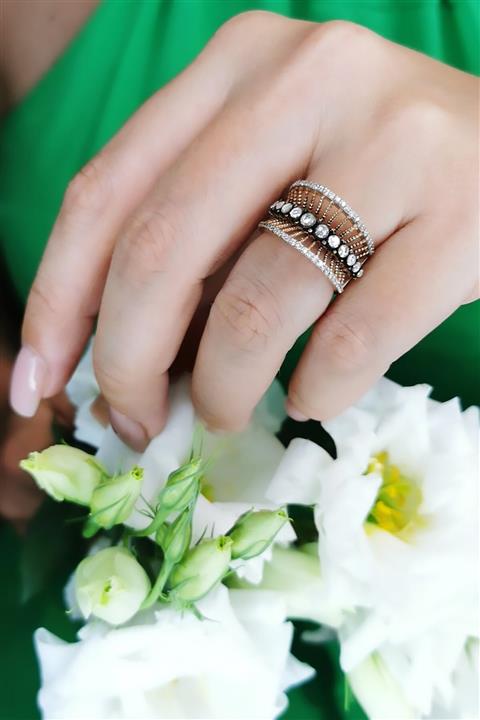 Utku Kuyumculuk Özel Tasarım Elmas Yüzük