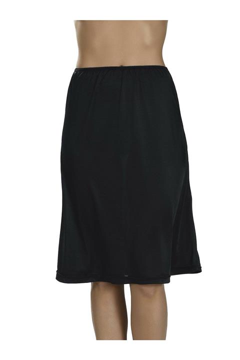 Nipora Kadın Siyah Uzun Jüpon Etek Jipon 291