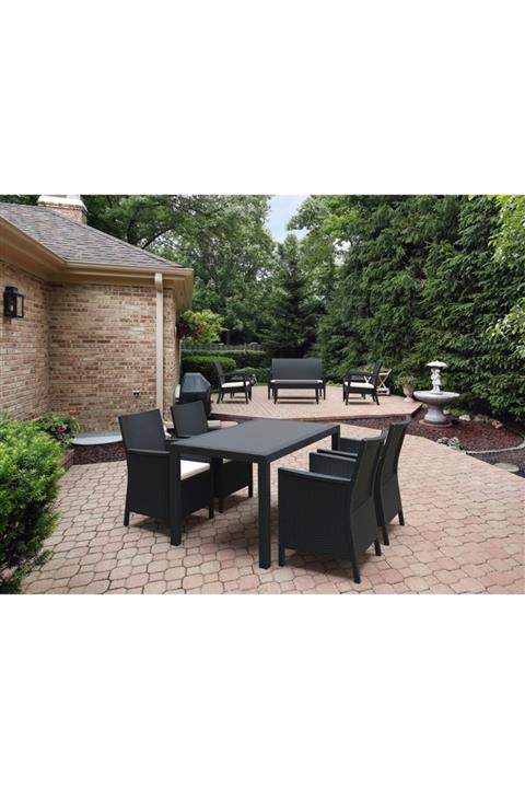 Siesta Califorlando 4 Kişilik Masa Sandalye Takımı