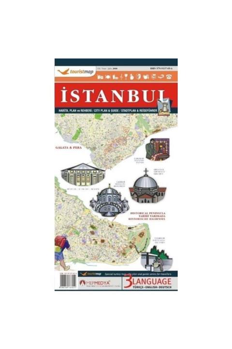 Mepmedya Yayınları Mepmedya/touristmap Istanbul Harita Ve Rehberi