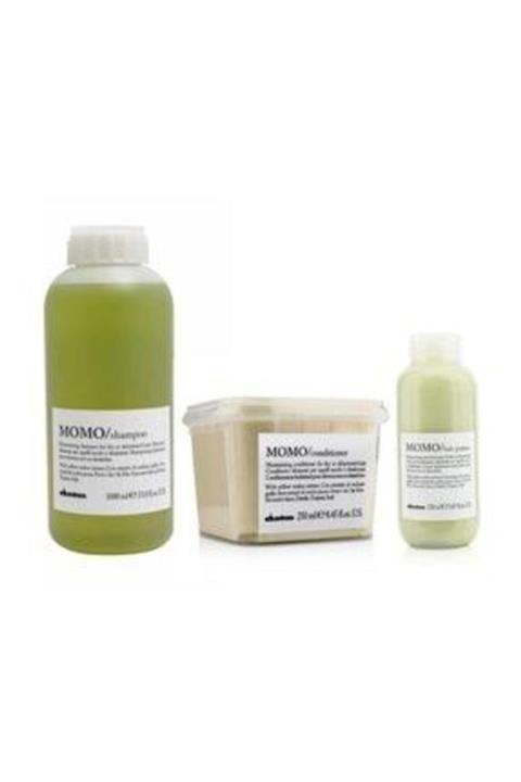 Davines Momo Şampuan 1000 Ml - Momo Krem 250 Ml - Momo Serum 150 Ml