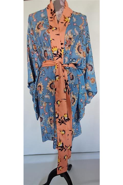 Talis Lacivert Kimono