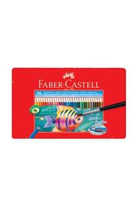 Faber Castell Suluboya Kalemi Aquarell Metal Kt.36r