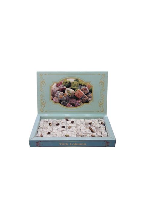 LokumBox Çifte Karulmuş Antep Fıstıklı Lokum 1000gr