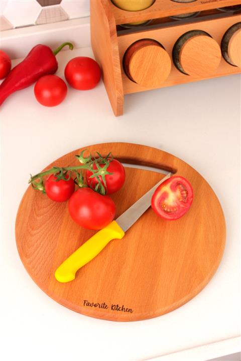 Favorite Kitchen Bitez Kesme Tahtası Sunum Tahtası 31,5x2 cm