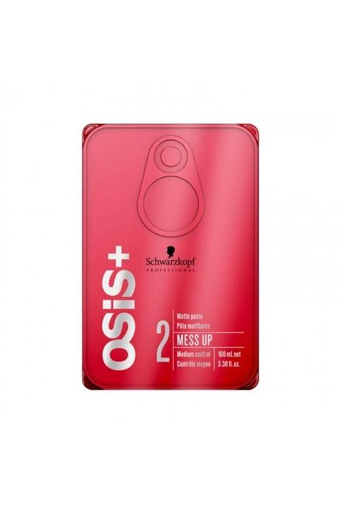 Schwarzkopf Mess Up Mat Krem Wax 100 ml