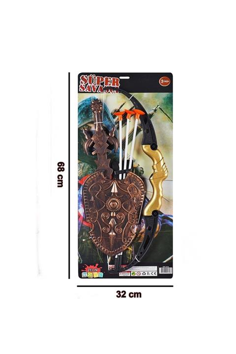 Rikon Oyuncak Süper Savaşçı Kılıç Kalkan Ok Yay Seti