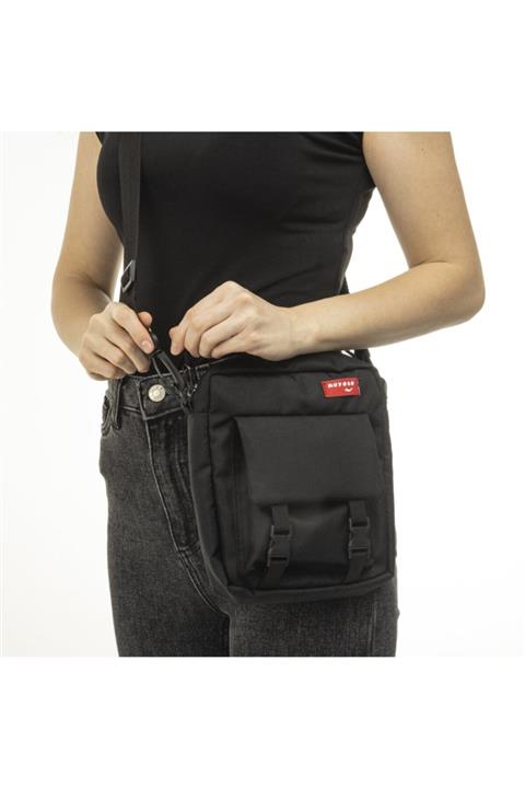 muyoso Siyah Renk Bag Cıtcıtlı Dik