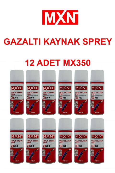 MXN Gazaltı Kaynak Sprey Mx 350 12 Adet