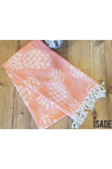 made by sade Peştemal Yavruağzı Ananas