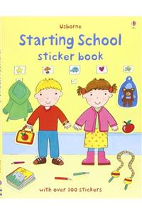 Usborne Starting School Sticker Book