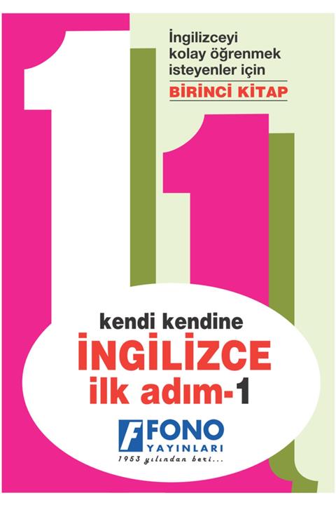 Fono Yayınları Kendi Kendine Ingilizce Ilk Adım 1 (Seslendirmeli)
