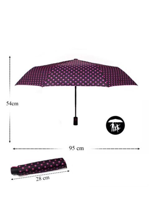 Monvago Kadın Şemsiye Tam Otomatik Fiber Telli 7946-1