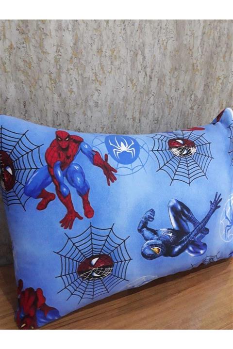 üntaş Life 50x70 Fermuarlı Yastık Kılıfı 2 Adet Mavi Ecspiderman02