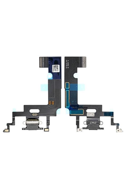 Master Cep Iphone Xr Şarj Soketi Ve Mikrofon Filmi Flex - Siyah