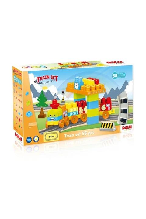 Dolu 58 Parça Tren ve Yol Set