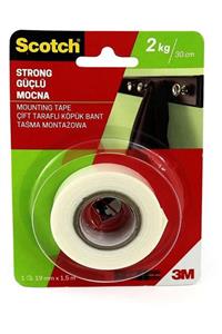 3M Marka: 4001 Güçlü Montaj Bandı 19x1.5mt Kategori: Yapıştırıcılar