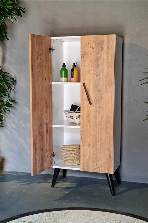 Avmpark Atlantik Çam Banyo Dolabı