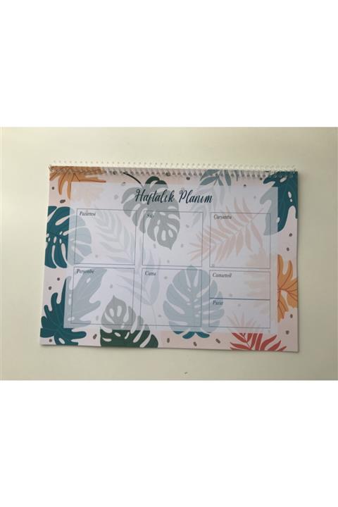 LUCEMADE A4 Haftalık Planlayıcı 1 Aylık