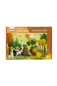 Eolo 24 Parça Yer Puzzle Ormanda