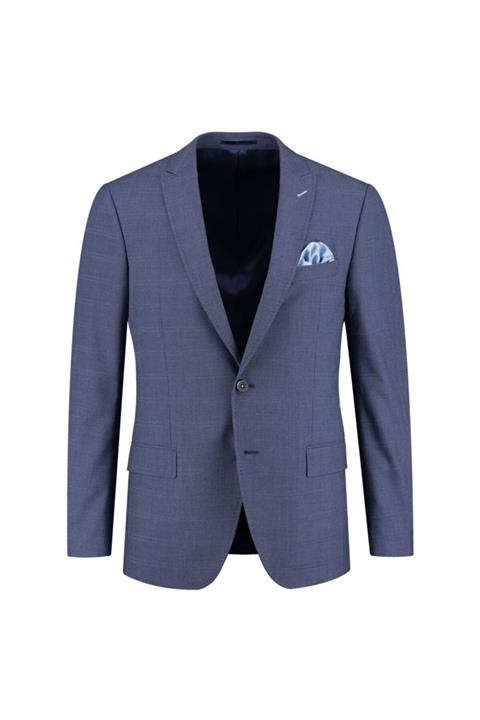 CCS Sarar Erkek Açık Lacivert Çentik Yaka Takım Elbise