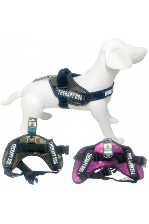 Maxi Life K9 Köpek Göğüs Tasması L - Askeri Kamuflaj