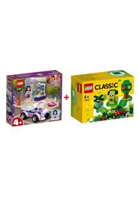 LEGO Friends Emma'nın Veteriner Kliniği 41360 Ve Classic Yaratıcı Yeşil Yapım Parçaları 11007