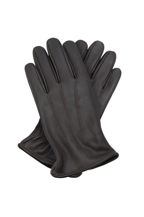 Desa Kahve Erkek Lastikli Deri Eldiven