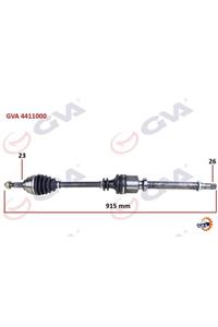 GVA Komple Aks Sağ Megane Iı 1.4-1.6 16v-1.5 Dci 02-08 910mm 4411000