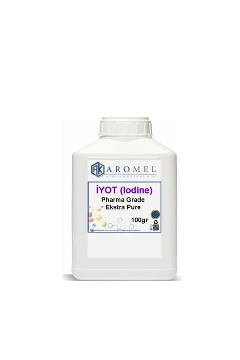 Aromel Ekstra Saf Iyot 100 gr / Iodine Pharma Grade