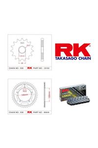 RK Suzuki Gsx-R 1000 Rk X-Ring Zincir Dişli Set 530 Xso 17/42T(2001-2006)