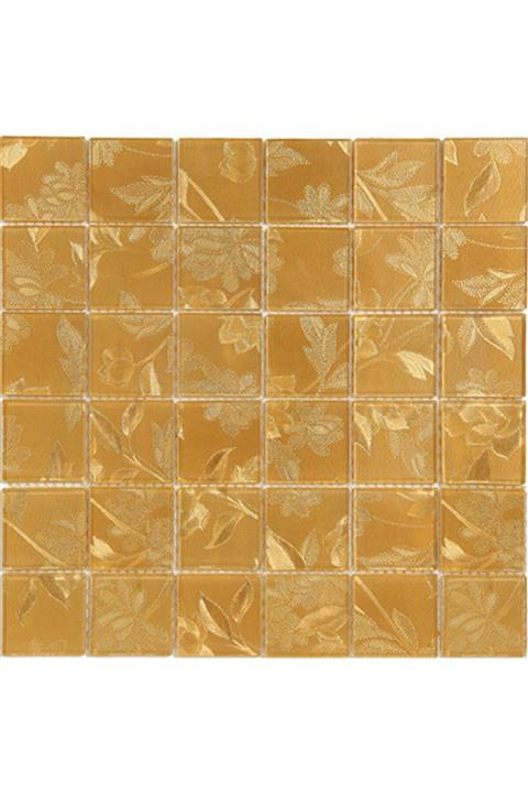 DURAGLASS F804484 Golden Leaf (altın) Cam Mozaik