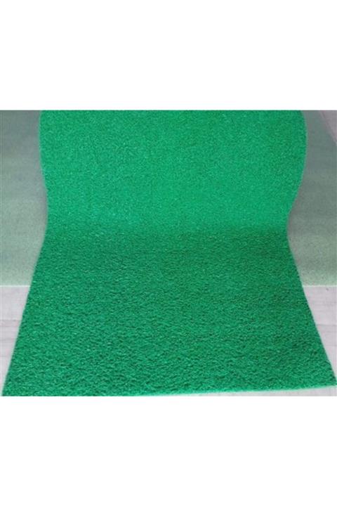 COLOURMAT Dış Mekan Kıvırcık Halı 14 mm Kaymaz Kaydırmaz Paspas En: 100 cm - Boy: 5 m
