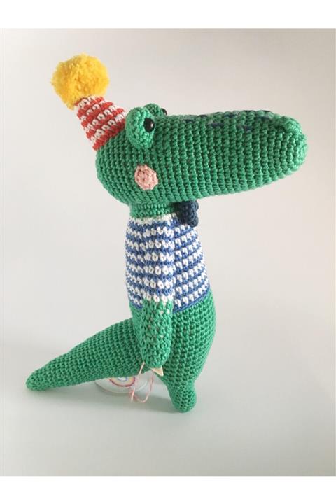 hobikutu atelier Timsah El Yapımı Amigurumi Bebek