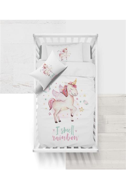 ZANOY Bebek Nevresim Takımı Ranforce-unicorn