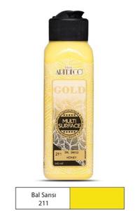 Artdeco Gold Multi Surface Akrilik Boya 140 ml. 211 BAL SARISI