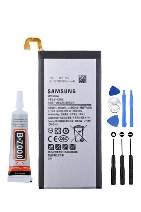 TURANTECH Tam Orjinal Samsung Galaxy C7 Pro Sm-c7010f Eb-bc701abe Pil Batarya Yeni Tarihli Garantili Ürün